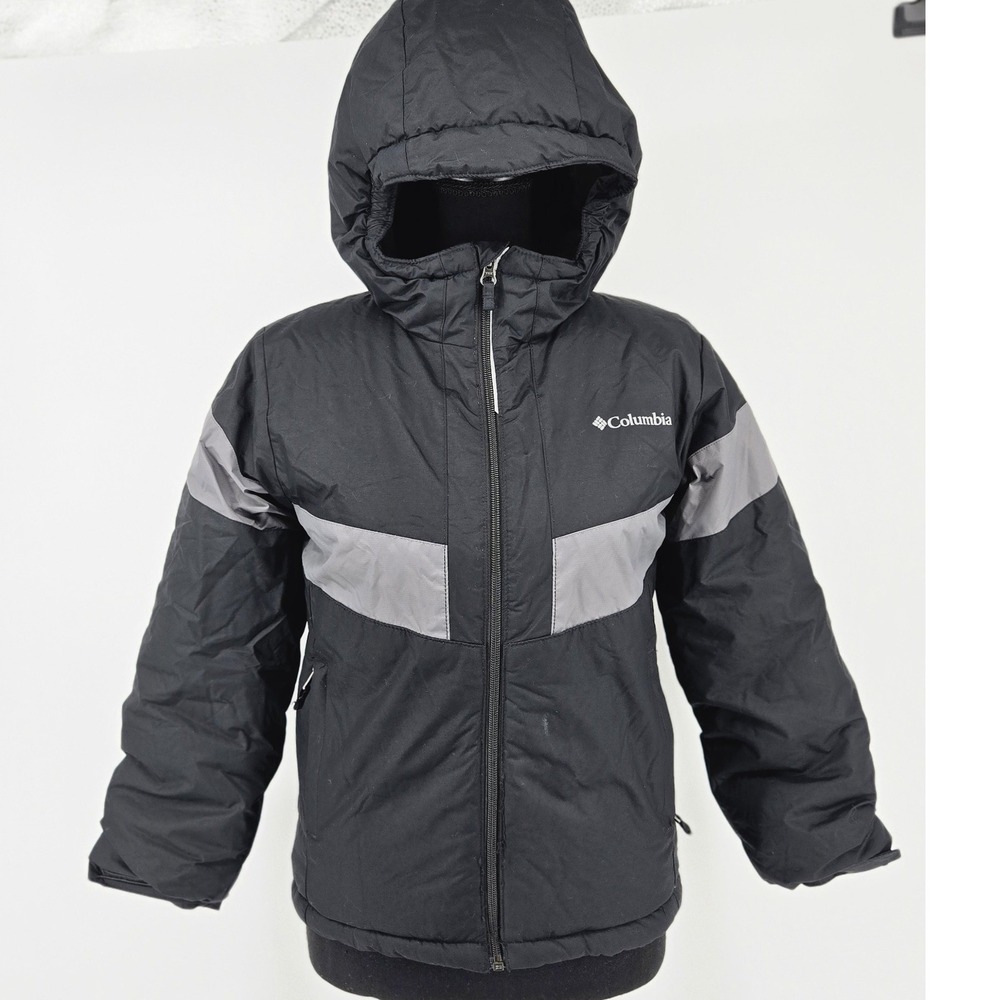 Columbia Boys Lightning Lift II Waterproof Insulated Winter Ski Jacket M 10/12